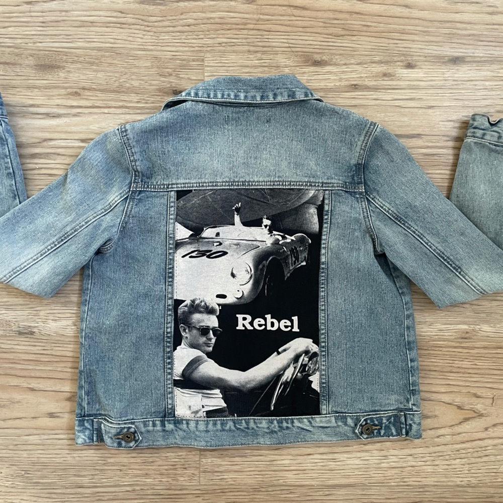 Hand made James Dean Denim Jacket